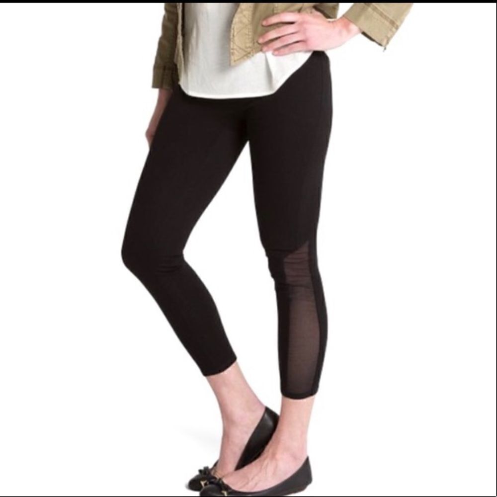 Assets by Spanx Mesh Vented Bottom Leggings Tights